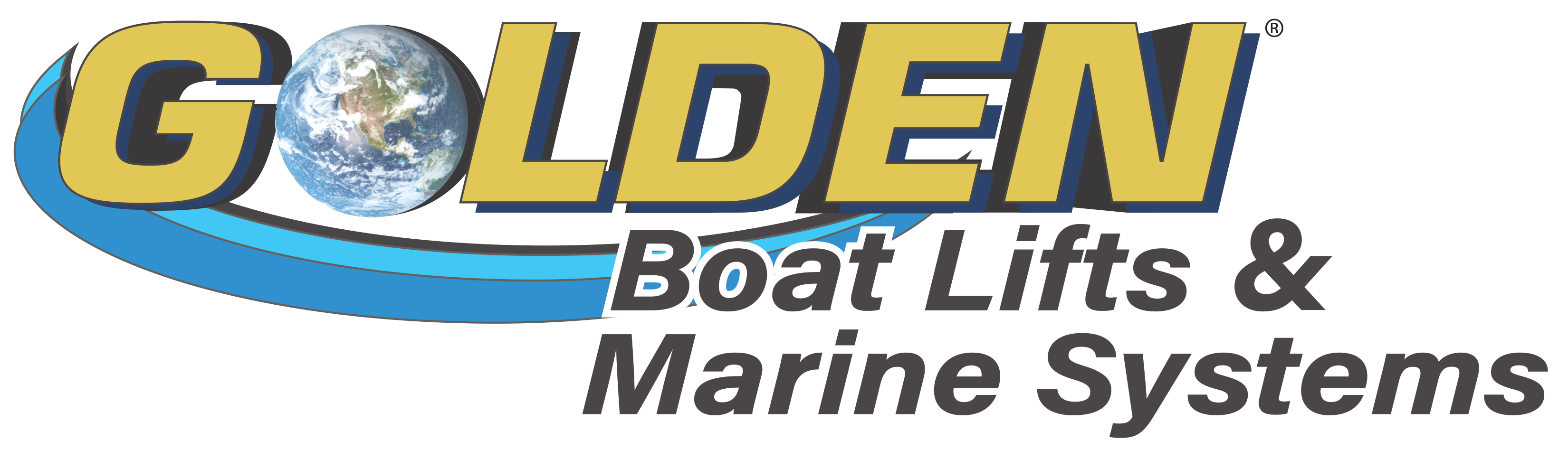 Golden Boat Lifts Logo